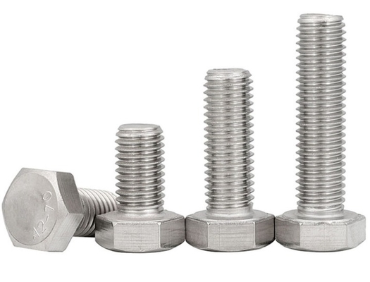Din931 Stainless Steel Hexagon Bolt Factory Export Ss304  Ss316 Hex Bolt Din933