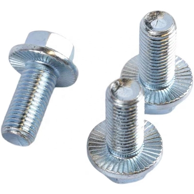 Din6921 Flange Bolts  Hot Sold in the Factory with High Strength 8.810.912.9 Black Galvanized Flange Bolts