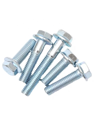 Din6921 Flange Bolts  Hot Sold in the Factory with High Strength 8.810.912.9 Black Galvanized Flange Bolts
