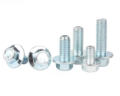 Din6921 Flange Bolts  Hot Sold in the Factory with High Strength 8.810.912.9 Black Galvanized Flange Bolts