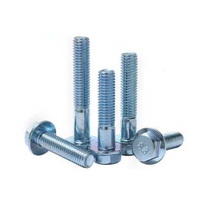 Hot Sale Din6921 Stainless Steel 304 316 Hexagon Flange Bolt Grade 8.8/10.9 /12.9 Customization High Quality