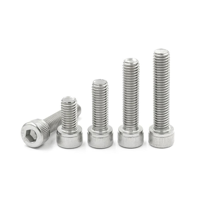 DIN 912 Stainless Steel Allen Key Type Bolt Ss304/316 Allen Screws and Knurled M5-M20 Socket Head Cap Screw