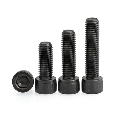 Grade 8.8 Hexagon Socket Bolt Black Carbon Steel Cup Head Screw High Strength M6m8m10m12m16 Allen Bolts DIN912