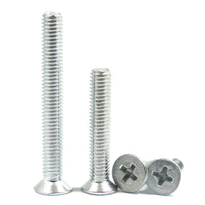 Din 965 Cross Countersunk Head Bolt Iso7046 Carbon Steel Pan Head Phillips Screw Stainless Steel Cross Recessed Pan Head Screw