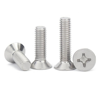Din 965 Cross Countersunk Head Bolt Iso7046 Carbon Steel Pan Head Phillips Screw Stainless Steel Cross Recessed Pan Head Screw