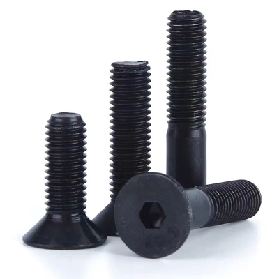Grade 8.8 10.9 12.9 Carbon Steel DIN7991 Countersunk Head Hexagonal Socket Flat Head Bolt with Black Oxide