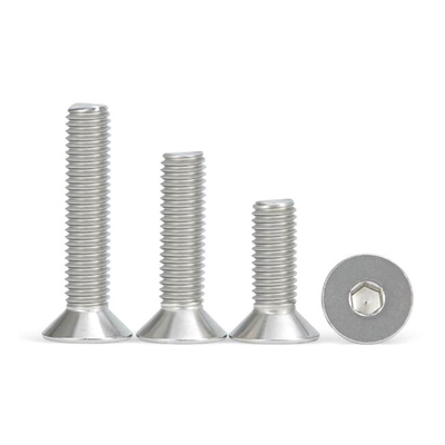 Din7991 Hexagon Socket Flat Head Screw SS304 Countersunk Head Hexagon Socket Screw A2a4 Hexagon Socket
