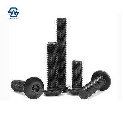 Button Head Socket Cap Screw (BHSCS) Grade 4.8/8.8/10.9/12.9 Half Round Head Cap Socket Screw