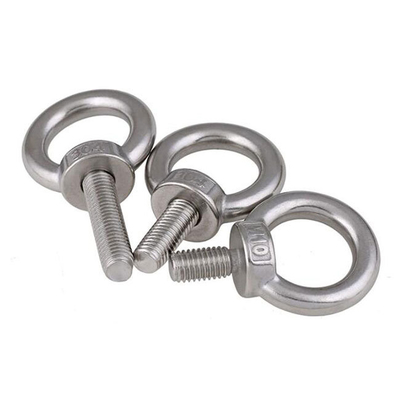 Stainless Steel Eye Bolt and Nuts Carbon Steel  Lifting Eye Bolt M4-m64 Factory Outlet