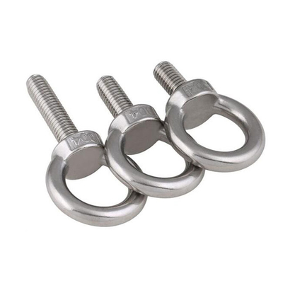 Stainless Steel Eye Bolt and Nuts Carbon Steel  Lifting Eye Bolt M4-m64 Factory Outlet
