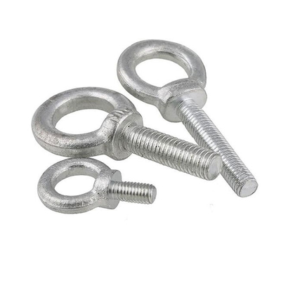 Stainless Steel Eye Bolt and Nuts Carbon Steel  Lifting Eye Bolt M4-m64 Factory Outlet