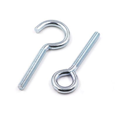 Closed Eye Bolt M4-M10 Extended Hook Bolt Carbon Steel Lifting Ring Screw