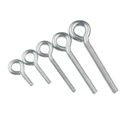 Closed Eye Bolt M4-M10 Extended Hook Bolt Carbon Steel Lifting Ring Screw