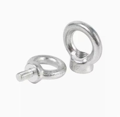 High Strength  Customized Fasteners Lifting Bolt Ring Screw Hook Bolts Steel 50mm/40mm/25mm  Custom Eye Bolts Din580