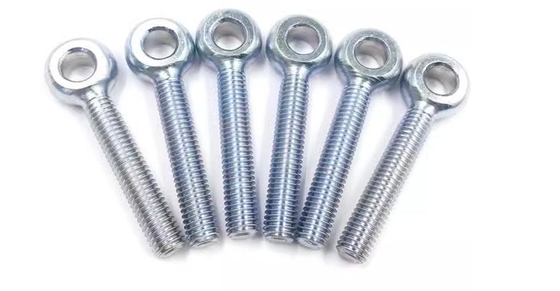 Din444  Long Eye Bolts Galvanized Live Joint Screws Lifting Rings Perforated Bolts