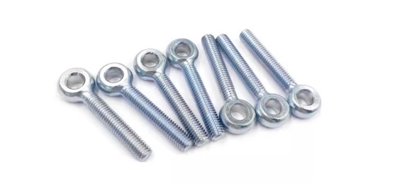Din444  Long Eye Bolts Galvanized Live Joint Screws Lifting Rings Perforated Bolts