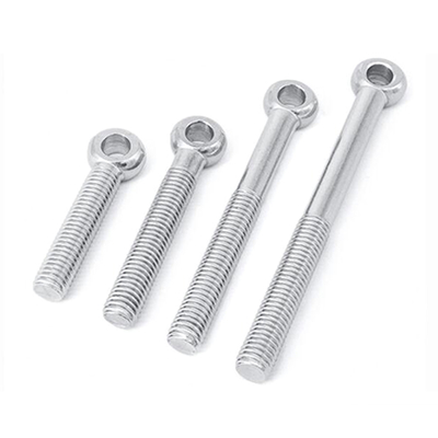 SS304 Eye Bolt with Hole Connection Bolt DIN444 Round Head Eye Screw