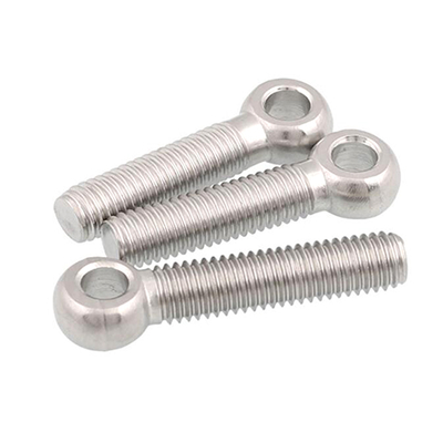 SS304 Eye Bolt with Hole Connection Bolt DIN444 Round Head Eye Screw