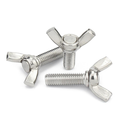 Din316 Wing Bolt Carbon Steel Wing Bolt Stainless Steel Eyebolt with Wing Nut butterfly Bolt Galvanized