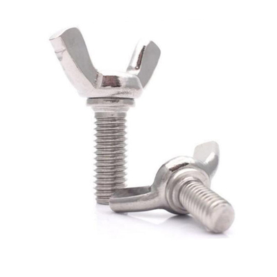 Din316 Wing Bolt Carbon Steel Wing Bolt Stainless Steel Eyebolt with Wing Nut butterfly Bolt Galvanized
