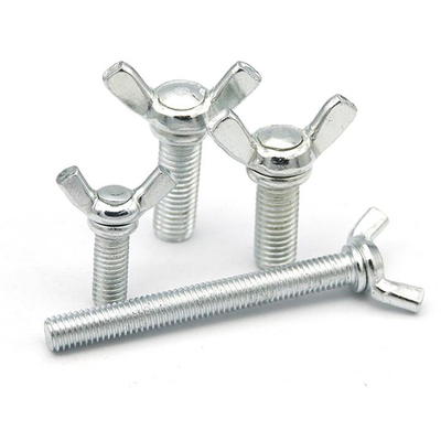 Din316 Wing Bolt Carbon Steel Wing Bolt Stainless Steel Eyebolt with Wing Nut butterfly Bolt Galvanized