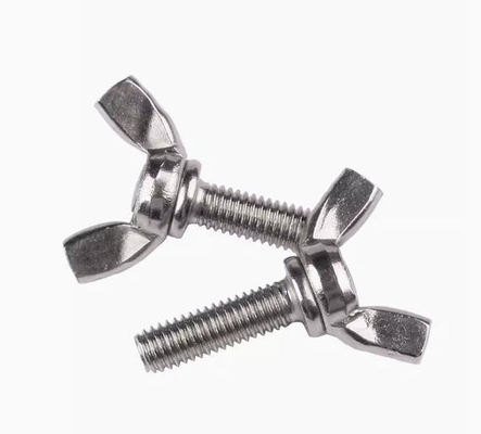 Butterfly Bolts DIN 316 304 Stainless Steel Carbon Steel Wing Bolts M8M10M12M16 Hand Twisted Bolts