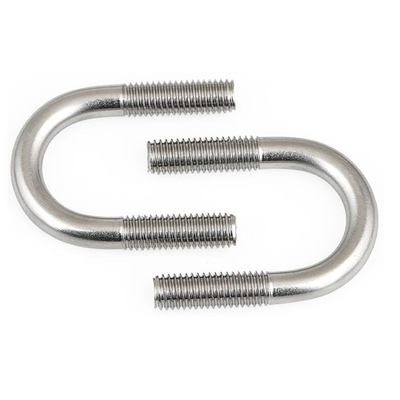 Carbon Steel Stainless Steel Clamp U-bolt Galvanized Anchor Bolt Grade 4.8 / 8.8 / 10.9 / 12.9 U-bolt