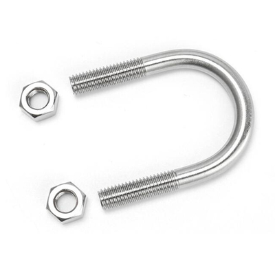 Carbon Steel Stainless Steel Clamp U-bolt Galvanized Anchor Bolt Grade 4.8 / 8.8 / 10.9 / 12.9 U-bolt