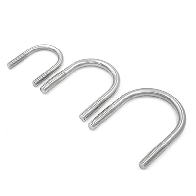 Carbon Steel Stainless Steel Clamp U-bolt Galvanized Anchor Bolt Grade 4.8 / 8.8 / 10.9 / 12.9 U-bolt