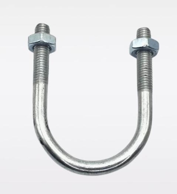 Stainless Steel/carbon Steel U-bolt Galvanized U-shaped Pipe Clamp  Various Specifications Pipeline Fixture Fixation