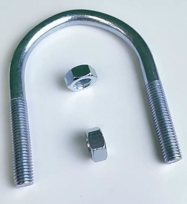 Stainless Steel/carbon Steel U-bolt Galvanized U-shaped Pipe Clamp  Various Specifications Pipeline Fixture Fixation