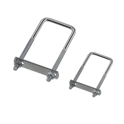Chinese Fastener Manufacturer Accepting OEM ODM Gr4.8 8.8 10.9 12.9 Carbon Steel Hot Dip Galvanized HDG Dacromet U Bolts DIN3570