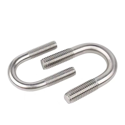 Factory Wholesale U-shaped Bolts Carbon Steel Stainless Steel U-shaped Screws U-shaped Pipe Clamps