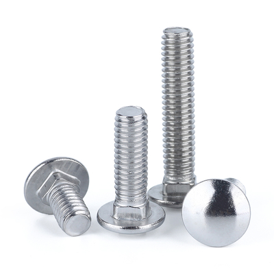 Strengthened Cap Head Square Neck Bolts DIN 603 Zinc Plated Class 4.8 8.8 10.9 Carriage Blot