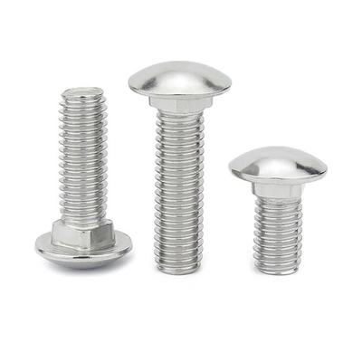 Din603 Round Head square Neck Bolt Carbon Steel M8 M10 M14 M16 Carriage Bolt Zinc Plated