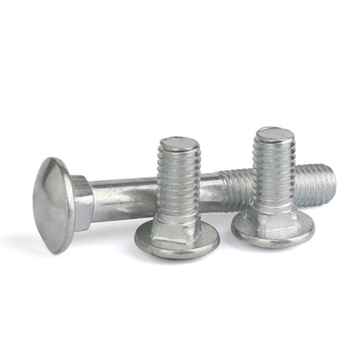 Din603 Round Head square Neck Bolt Carbon Steel M8 M10 M14 M16 Carriage Bolt Zinc Plated