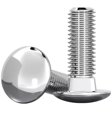 Din603 Carriage Bolts 38 4 Grade 5 High Quality Hot Selling Stainless Steel Customized in Various Sizes for Construction