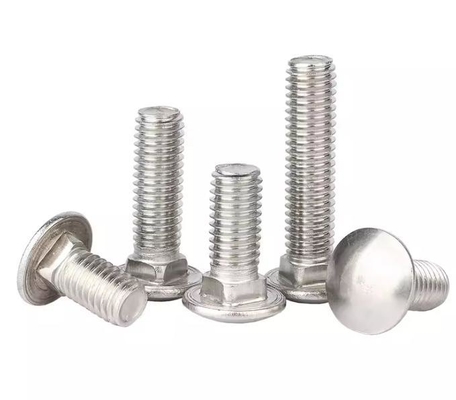 Din603 Carriage Bolts 38 4 Grade 5 High Quality Hot Selling Stainless Steel Customized in Various Sizes for Construction