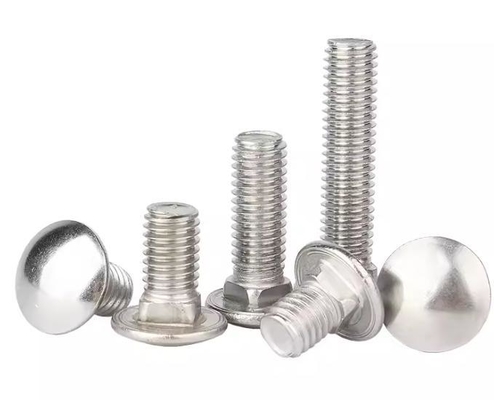 Din603 Carriage Bolts 38 4 Grade 5 High Quality Hot Selling Stainless Steel Customized in Various Sizes for Construction