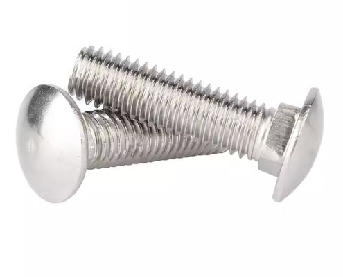 Din603 Carriage Bolts 38 4 Grade 5 High Quality Hot Selling Stainless Steel Customized in Various Sizes for Construction