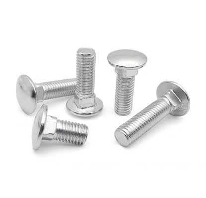 Factory Wholesale Price DIN603 Grade 4.8/8.8/10.9/12.9 Carriage Bolt Cup Head Square Neck Bolts