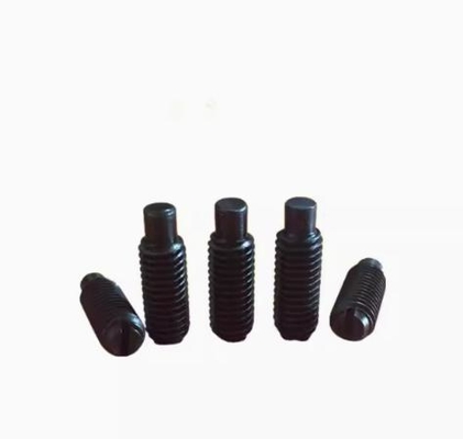 High Strength Slotted Set Screws with Long Dog Point DIN 417 Slotted Long Cylindrical End Tightening Screws Customizable