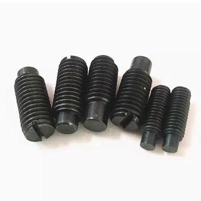 High Strength Slotted Set Screws with Long Dog Point DIN 417 Slotted Long Cylindrical End Tightening Screws Customizable