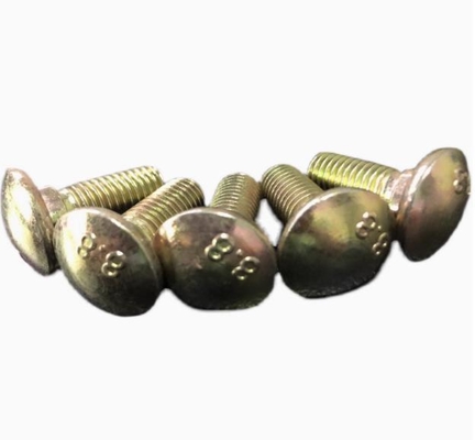 High Strength Carriage Bolts Painted Carriage Bolts Half Round Head square Neck Bolts Goods in Stock