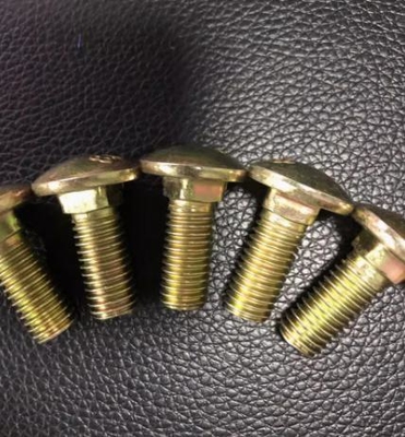 High Strength Carriage Bolts Painted Carriage Bolts Half Round Head square Neck Bolts Goods in Stock