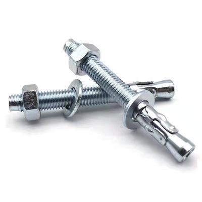Manufacturer's Wholesale Fastener Zinc Plated Expansion Wedge Anchor Bolt Car Repair Gecko Bolts