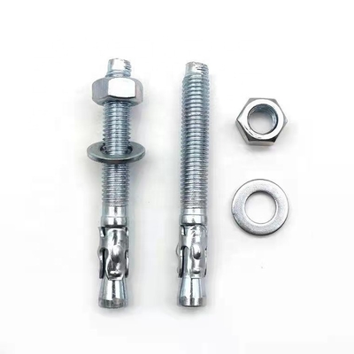 Manufacturer's Wholesale Fastener Zinc Plated Expansion Wedge Anchor Bolt Car Repair Gecko Bolts