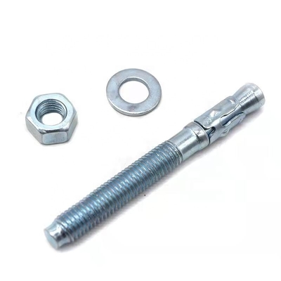 Manufacturer's Wholesale Fastener Zinc Plated Expansion Wedge Anchor Bolt Car Repair Gecko Bolts