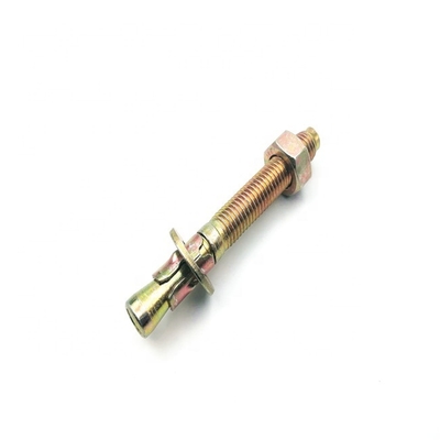 Manufacturer's Wholesale Fastener Zinc Plated Expansion Wedge Anchor Bolt Car Repair Gecko Bolts
