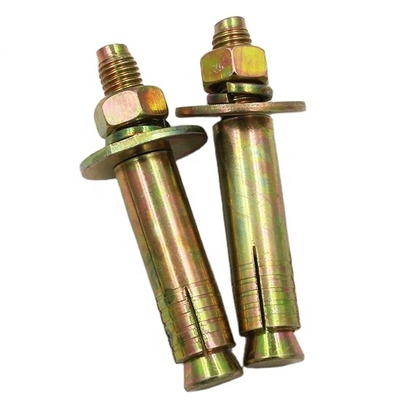 Factory Direct Sales, Expansion Bolts, Color Galvanized Expansion Anchor Bolts Galvanized Expansion Bolts, Customizable